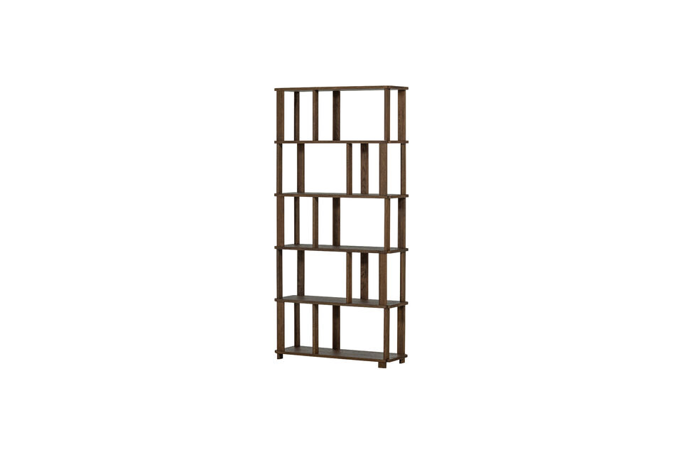 Bücherregal 186x90 cm Eiche Natur Riss Woood