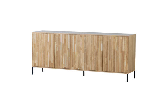Buffet 200 cm Chêne Naturel New Gravure Détouré