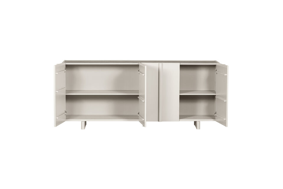 Un style créatif Design scandinave intemporel Fabriqué en bois de pin certifié FSC H 85 cm x L