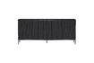 Miniature Buffet 200 cm Pin Noir New Gravure 4