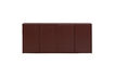 Miniature Buffet 200 cm Pin Rouge Bordeaux Merel 4