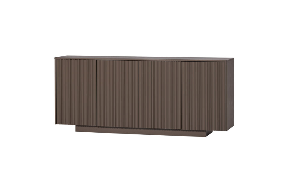 Buffet 200 cm Pin Truffle Brun Nova Woood
