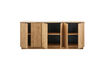 Miniature Buffet 200 cm placage de chêne Zuma 5