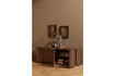 Miniature Buffet 4 portes bois de manguier marron foncé Sense 3
