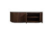 Miniature Buffet 4 portes bois de manguier marron foncé Sense 5