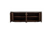 Miniature Buffet 4 portes bois de manguier marron foncé Sense 6