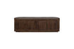 Miniature Buffet 4 portes bois de manguier marron foncé Sense 7