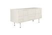 Miniature Buffet bas en bois blanc cassé Funk 3