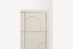 Miniature Buffet bas en bois blanc cassé Funk 8