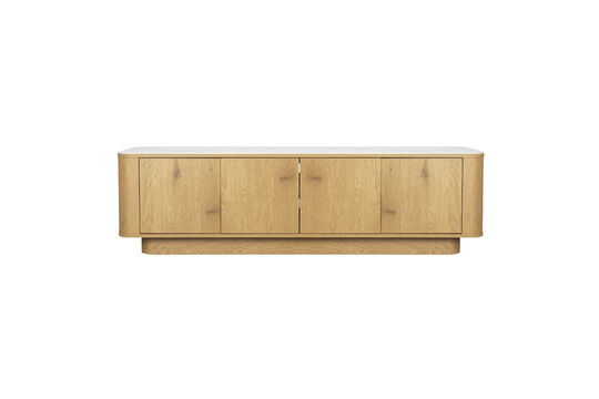 Buffet bas en bois de chêne Almira Détouré