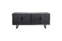 Miniature Buffet bas en bois de sapin noir Linc Détouré
