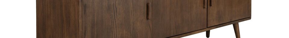 Mise en avant matière Buffet en bois beige Arda