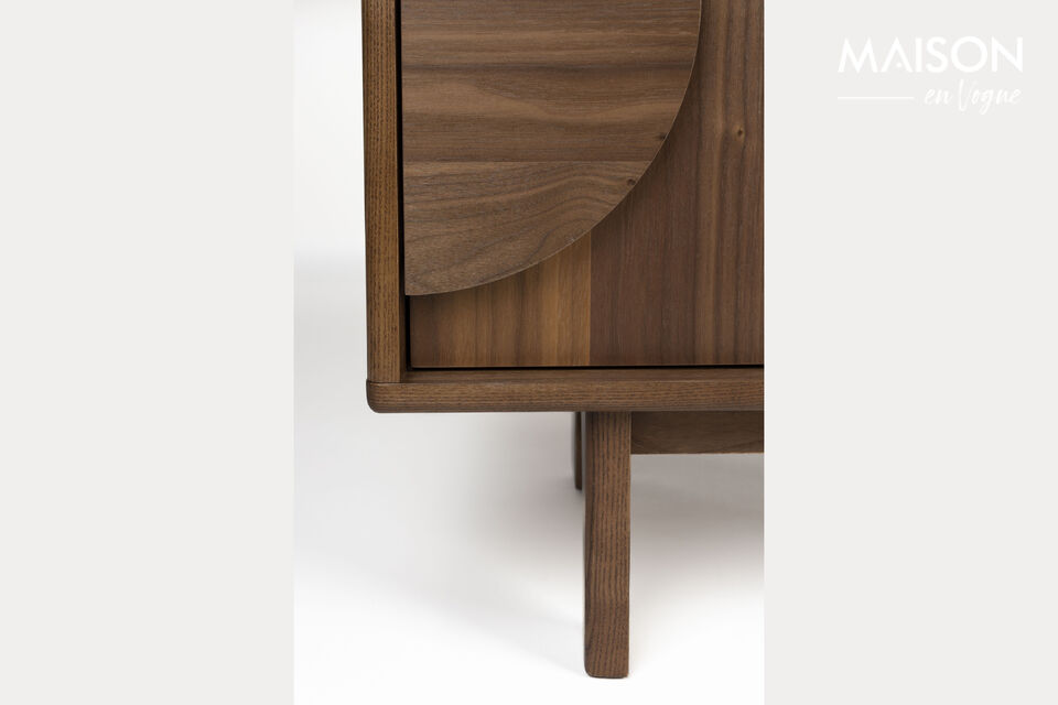 Buffet en bois brun Groove - 16