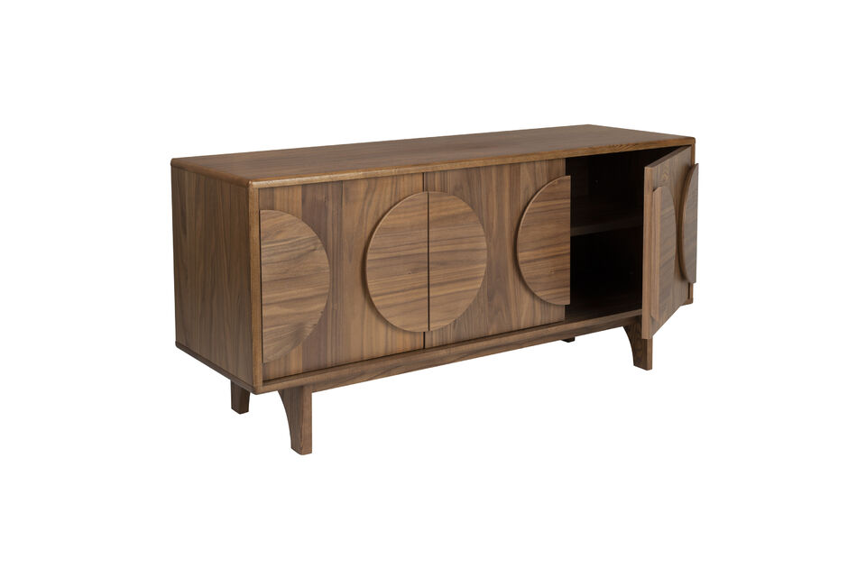 Buffet en bois brun Groove - 12