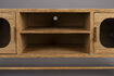 Miniature Buffet en bois de bambou beige Caroun 3