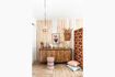 Miniature Buffet en bois foncé Portes 2