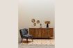 Miniature Buffet en bois foncé Portes 3
