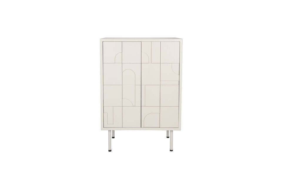 Buffet en bois gris Funk White Label