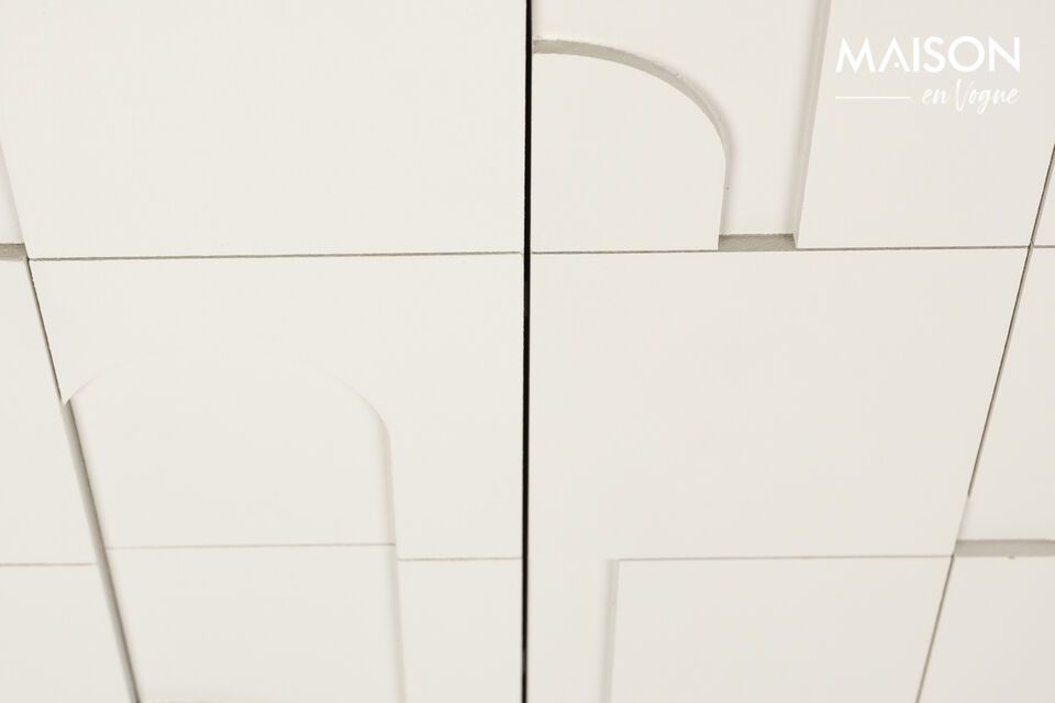 Plongez dans l\'univers captivant du Buffet en MDF Gris Funk
