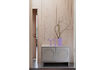 Miniature Buffet en bois gris Twin 3