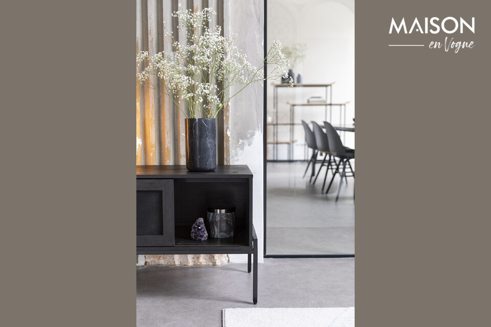 Buffet en bois noir Hardy - 10