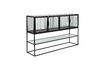 Miniature Buffet haut en fer noir Boli 1