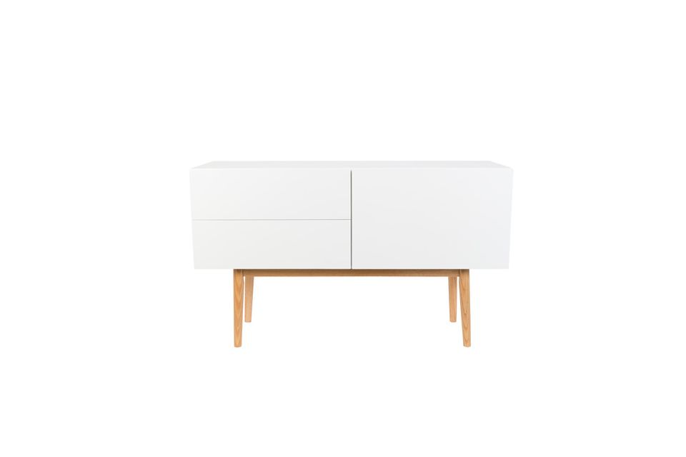 Buffet High on Wood avec 1 porte et 2 tiroirs Zuiver