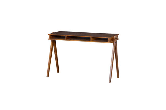 Bureau 120x50 cm acaciahout bruin Compartment Productfoto