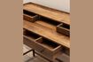 Miniatuur Bureau Beauvoir donker hout 9