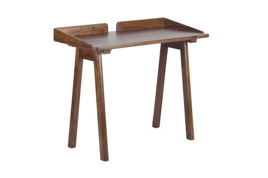 Bureau en bois foncé Beckett