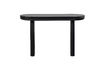 Miniatuur Bureau/Sidetable 120x50 cm Fineer Zwart MAEL 7