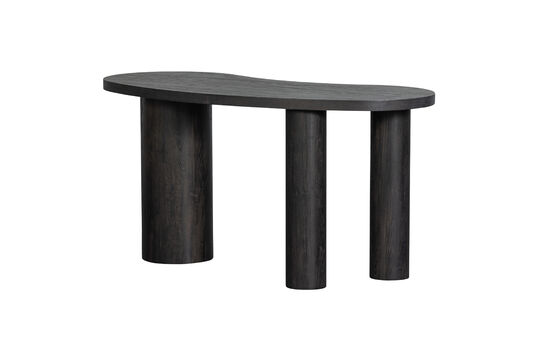 Bureau/Table d'appoint organique 150x70cm MDF Brun foncé MAAN