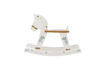 Miniatura Caballo balancín de MDF blanco Ruddy 6