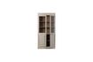Miniature Cabinet avec 4 portes en bois gris Chow 4