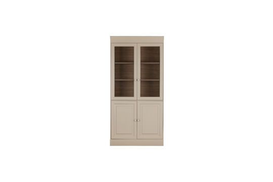 Cabinet avec 4 portes en bois gris Chow