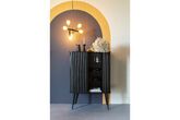 Commode en bois noir Barbier