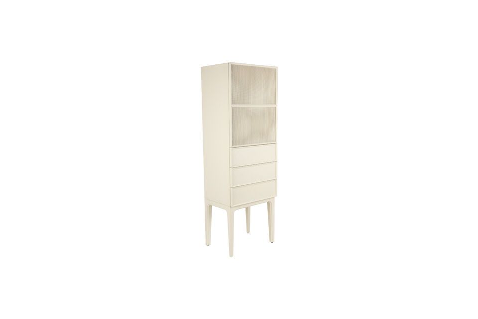 Sa teinte beige douce