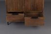 Miniature Cabinet en bois marron Saroo 4
