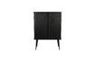 Miniature Cabinet en bois noir Barbier 5