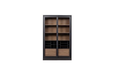 Cabinet avec 4 portes en bois gris Chow Vtwonen - 215cm | Vitrinenschränke
