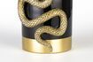 Miniature Cache-pot en aluminium recyclé doré Snakes 8