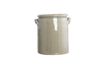 Miniature Cache-pot en argile beige Sable 3