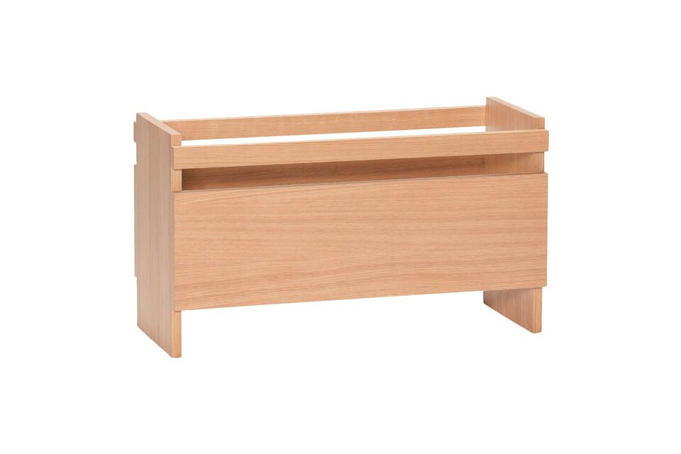 Le cache-pot Forma en bois clair est l\'accessoire parfait pour mettre en valeur vos plantes