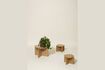 Miniature Cache-pot en bois clair Nomad 1