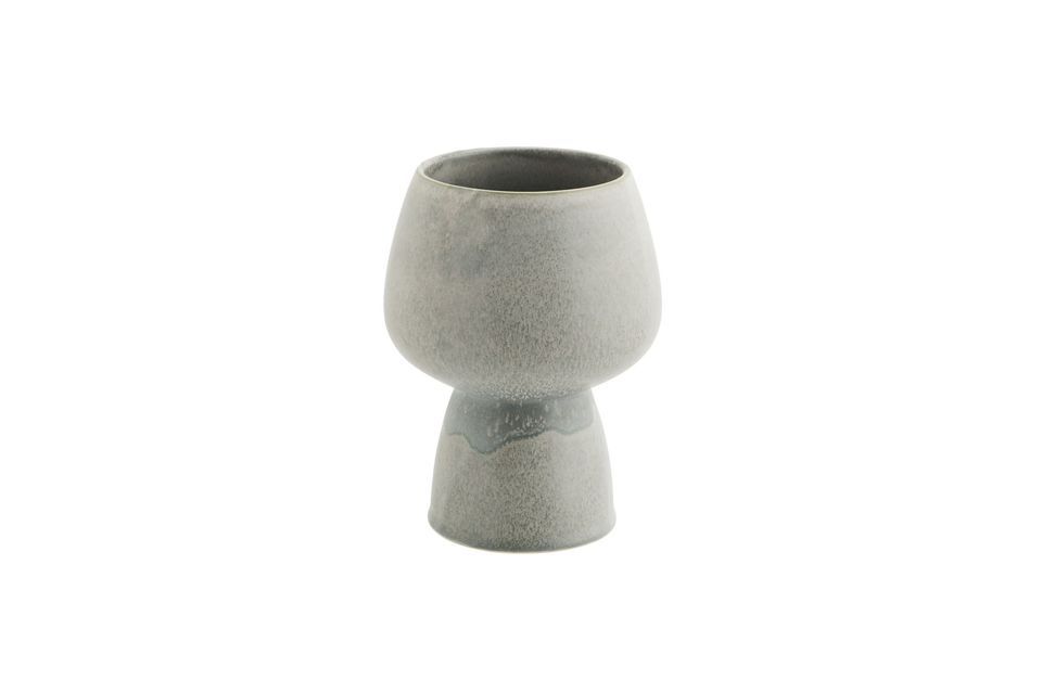 Cache-pot en céramique gris Inspia Madam Stoltz