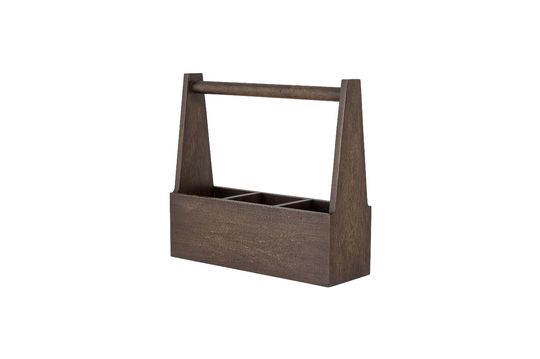 Caja de almacenamiento marrón Jas
