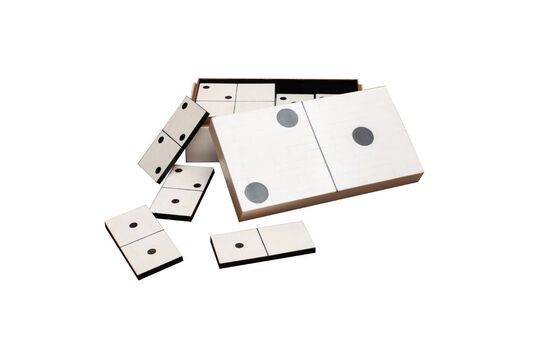 Caja XXL de resina blanca Clipped