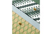 Miniatura Cajas de almacenaje (set de 2) de cartón caqui y verde HDKeep 4