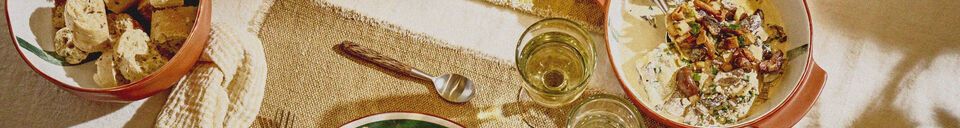 Material Details Camel cotton place mat Frivole