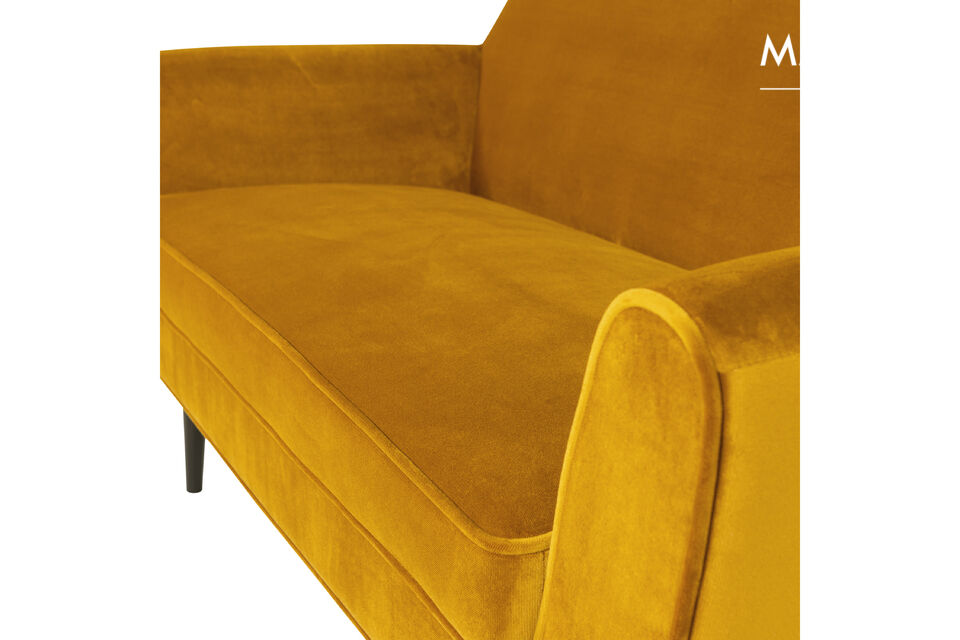 Notre tissu en velours Jarra possède un aspect luxueux